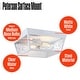 preview thumbnail 11 of 9, Westinghouse Lighting Peterson 12 Inch, Two Light Outdoor Flush Mount Ceiling Fixture