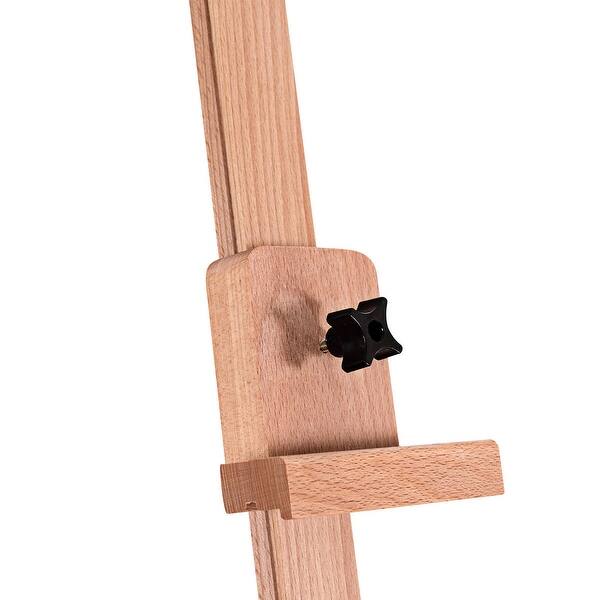 Shop Costway Wood H Frame Floor Easel Artist Painting Display