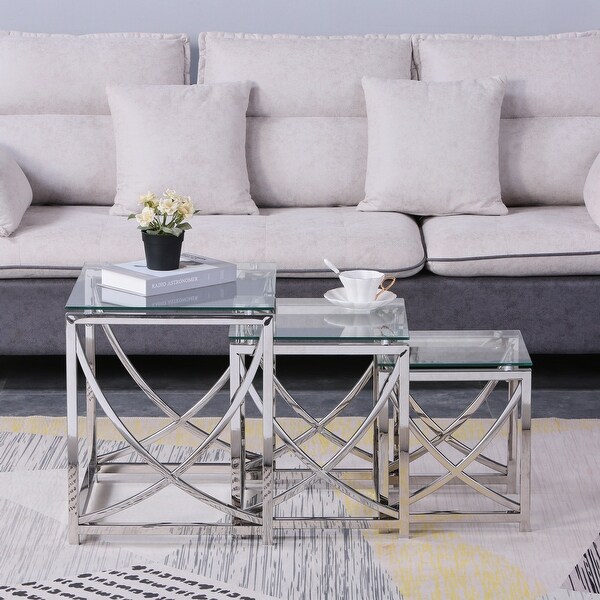 Square nest tables discount