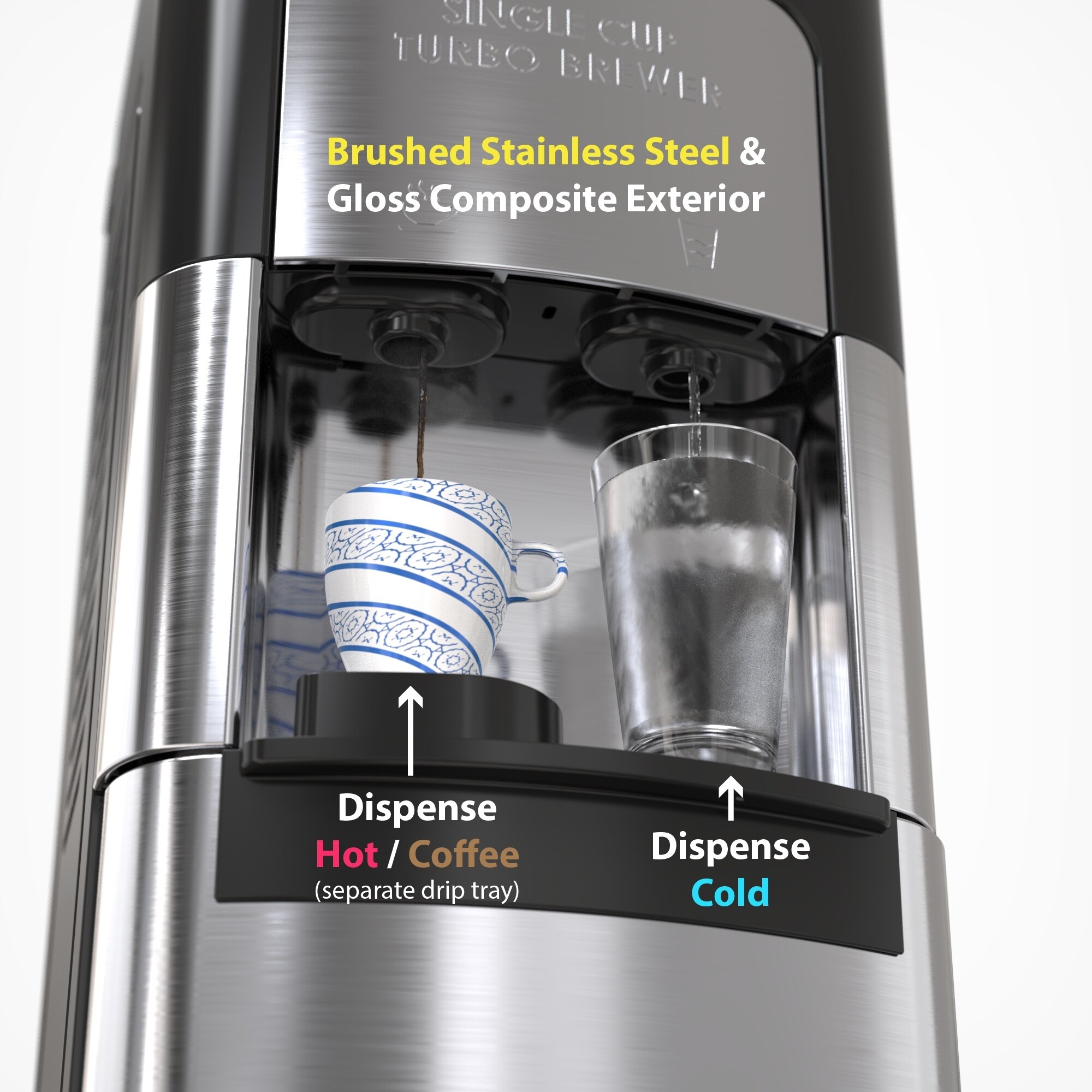 Water cooler with k cup coffee maker online