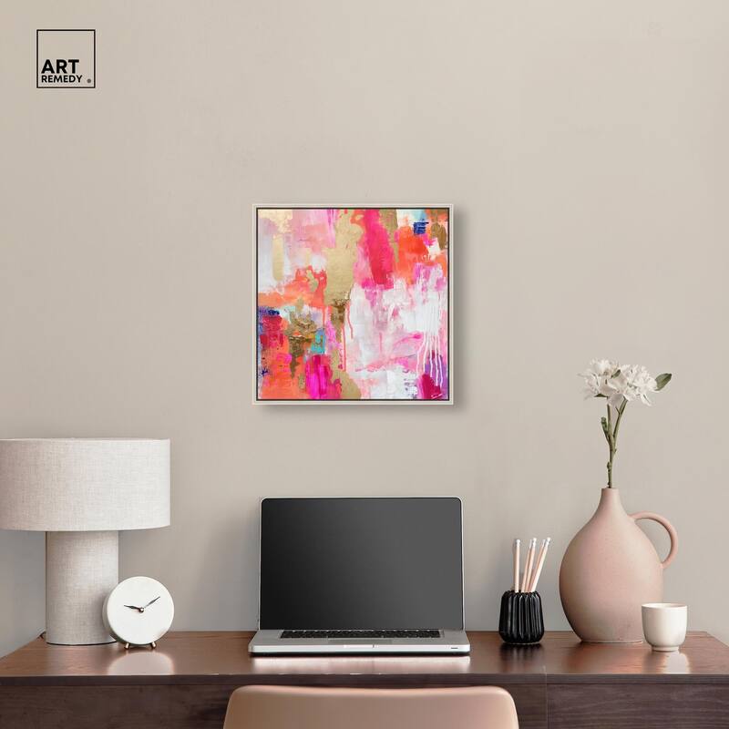 Exuberant Hues III Canvas by Art Remedy