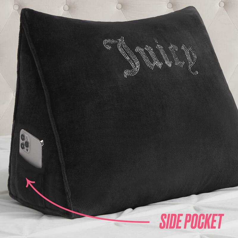 Juicy Couture Rhinestone Pillow Wedge 1-Piece