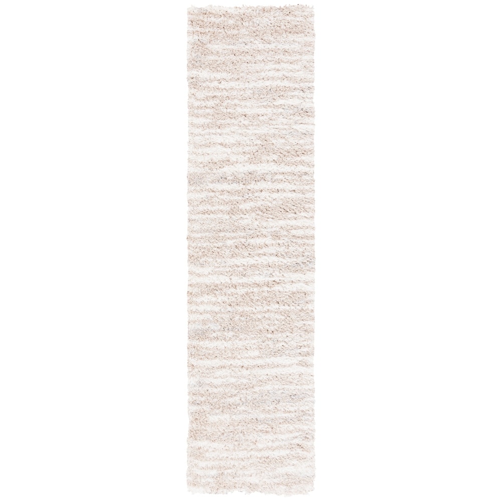 SAFAVIEH Lindsay Shag Shirlene Modern Abstract 2-inch Thick Rug