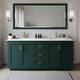 Option Green / Giotto Quartz Top / Brushed Gold Hardware
