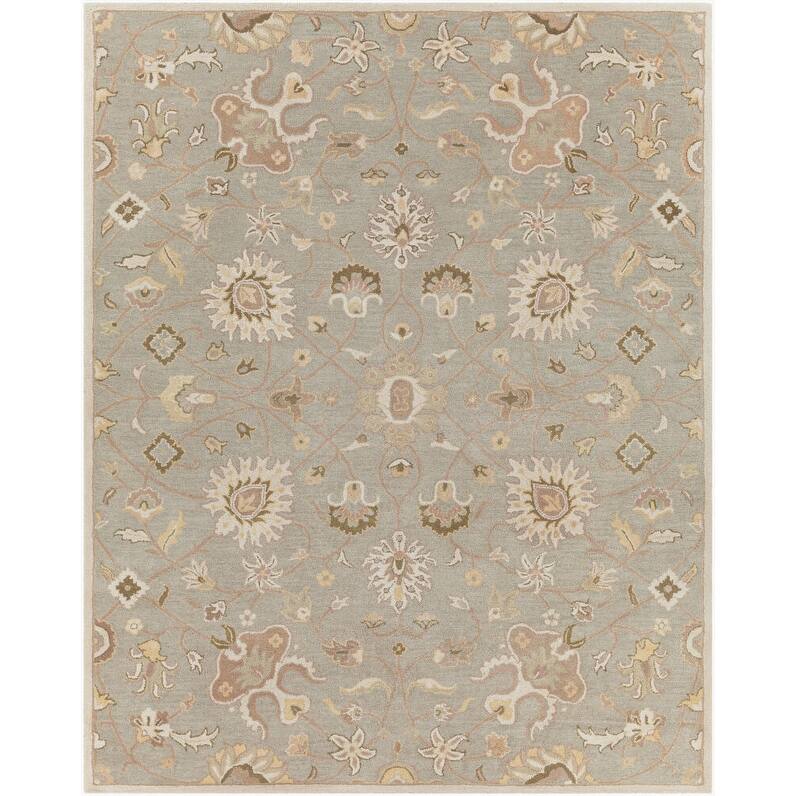 Livabliss Traditional Caesar Floral & Botanical Area Rug