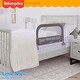 preview thumbnail 9 of 10, Dream On Me Fisher-Price Little Naps Bed Rail for Todlders in Grey