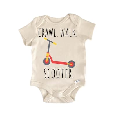 Scooter Toy - Baby Boy Girl Clothes Infant Bodysuit Funny Cute Newborn