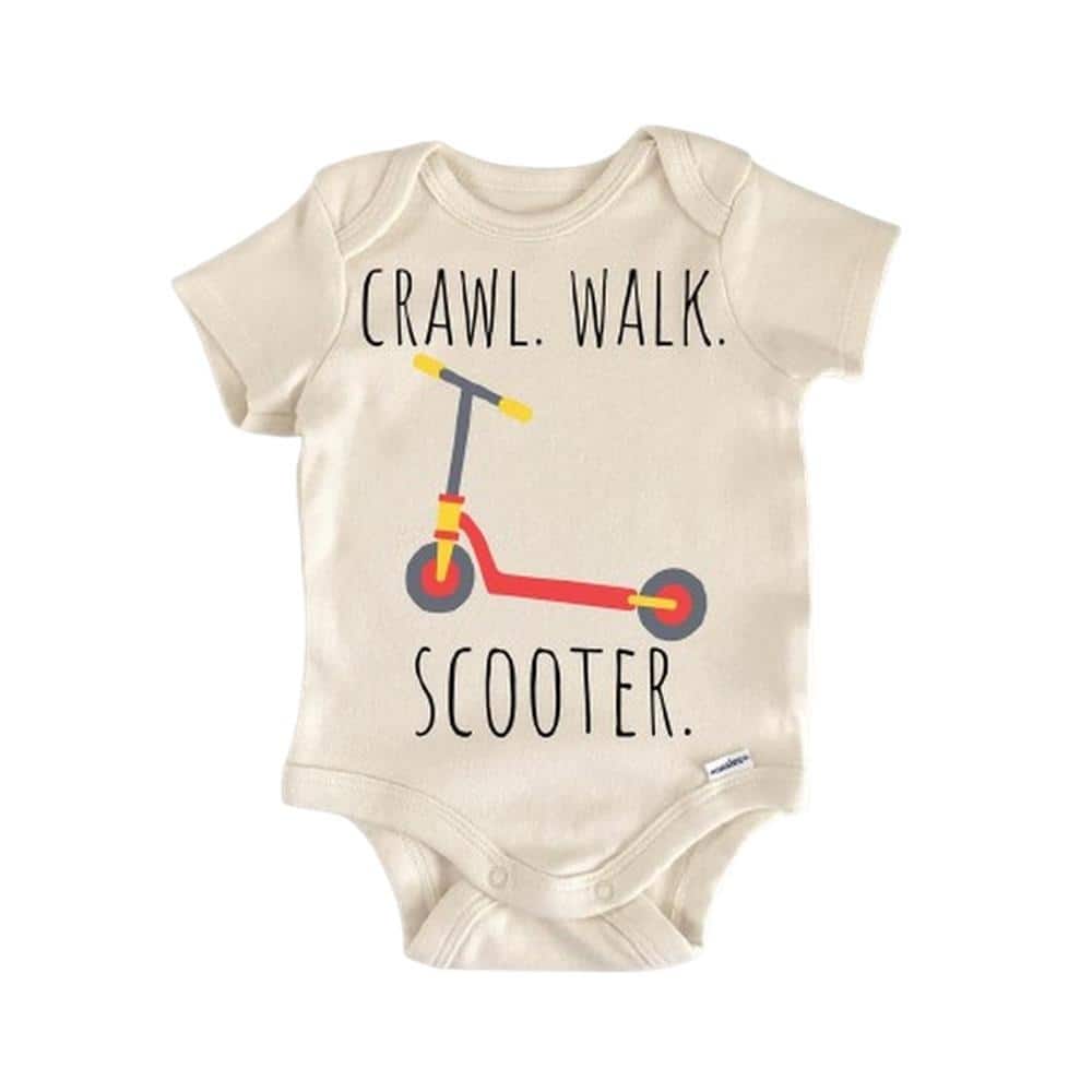 Scooter Toy - Baby Boy Girl Clothes Infant Bodysuit Funny Cute Newborn