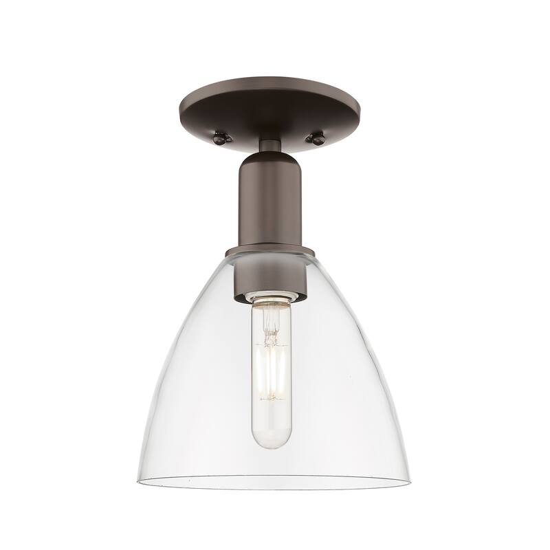 Innovations Lighting Endless Possibilities Arcadia - Bristol - 1 Light 8" Semi-Flush Mount