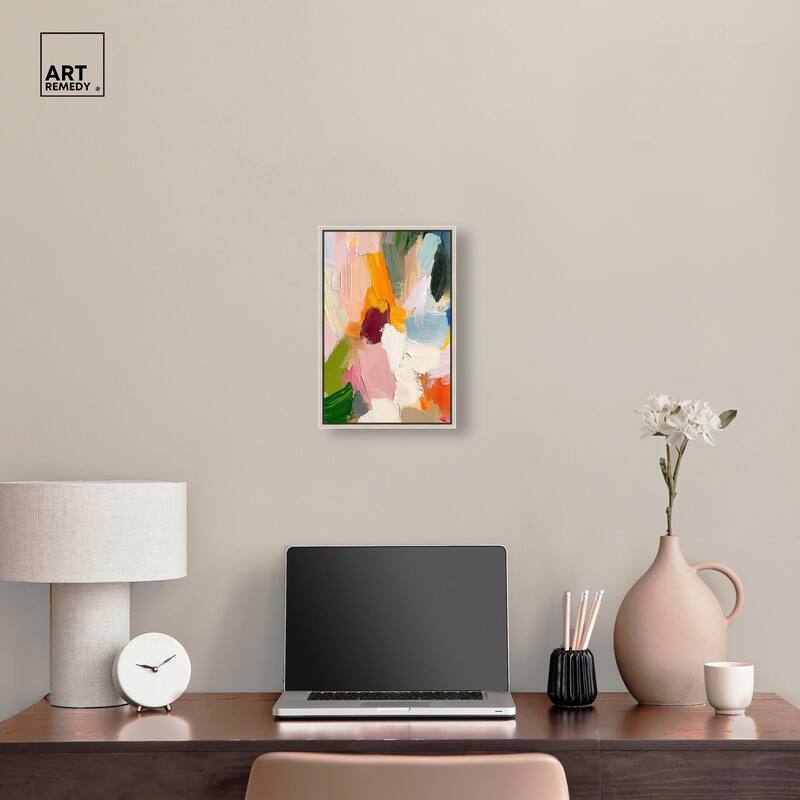 Chromatic Surge IV Canvas by Art Remedy