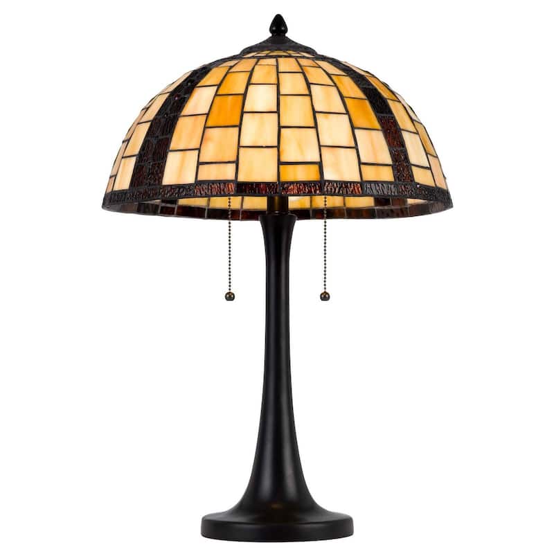 Whitton 24" Height Black Resin Table Lamp - One Size