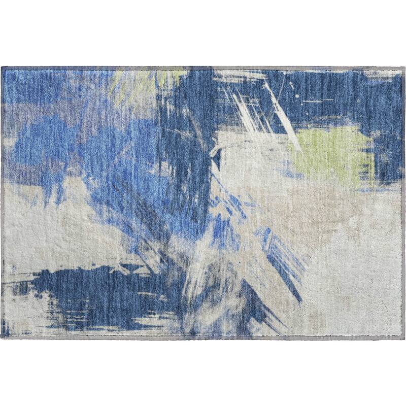 Premium Washable Super Soft Modern Brushstrokes Mayfield Rug