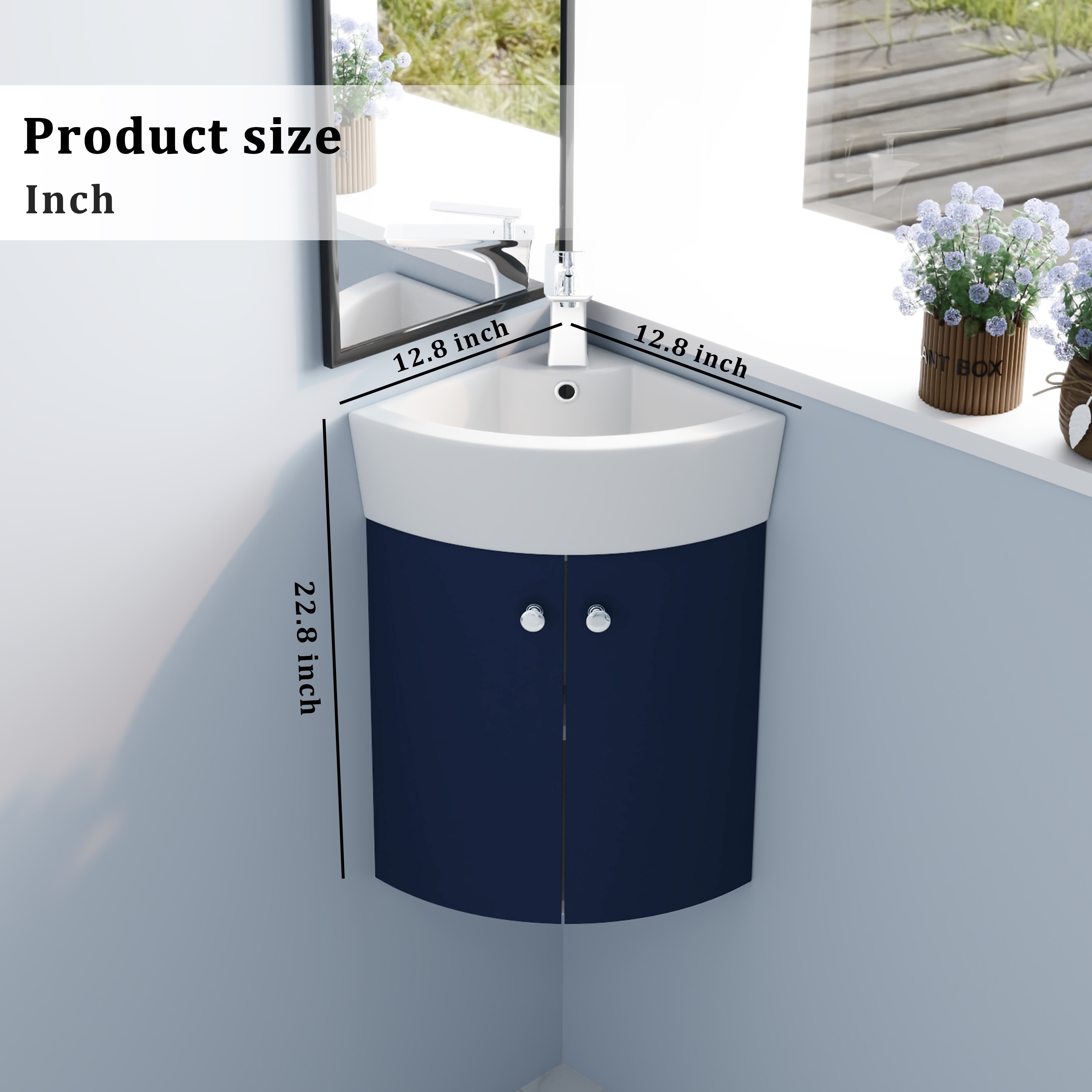Corner hand basin unit hotsell