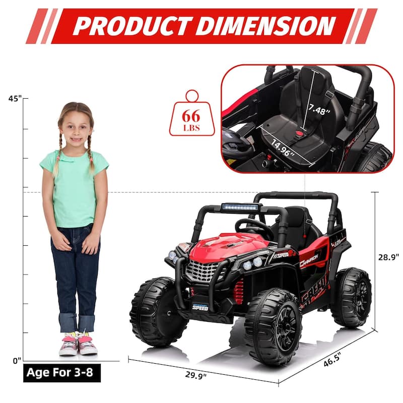 12V Kids Ride On UTV Car