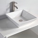 preview thumbnail 48 of 51, Vanity Art 84" Double Sink Bathroom Vanity Set with Engineered Marble Top and Free Mirrors