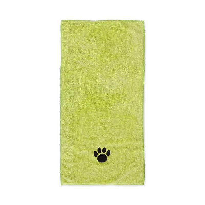 Embroidered Paw Small Pet Towel Set of 3