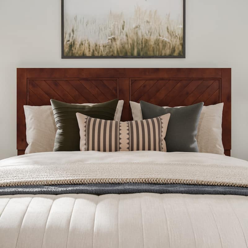 AFI Canyon Wood Headboard with Attachable Charger
