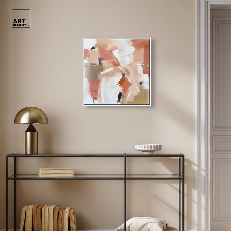 Rose and Rust I Canvas by Art Remedy