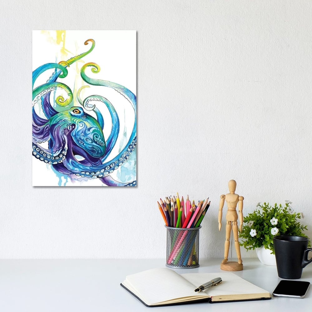 iCanvas "Octopus" by Katy Lipscomb Canvas Print
