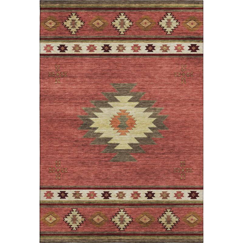 Premium Washable Super Soft Boho Tribal Mayfield Rug