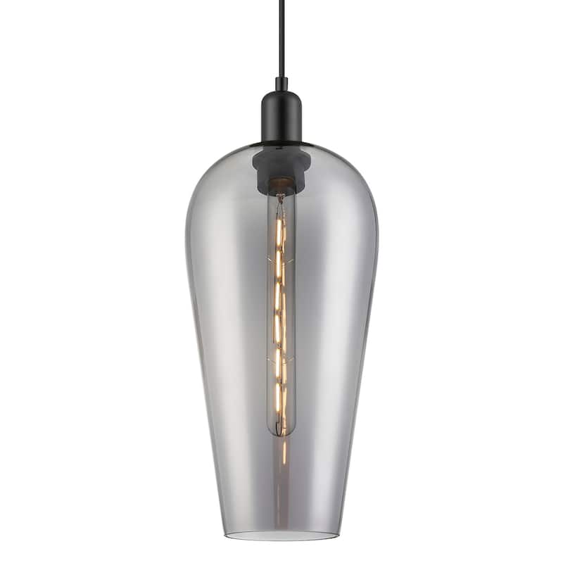 Innovations Lighting 716-1P-G456-8SM Chelsea 8" Wide Cord Hung Mini - Matte Black