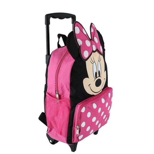 minnie mouse rolling backpack