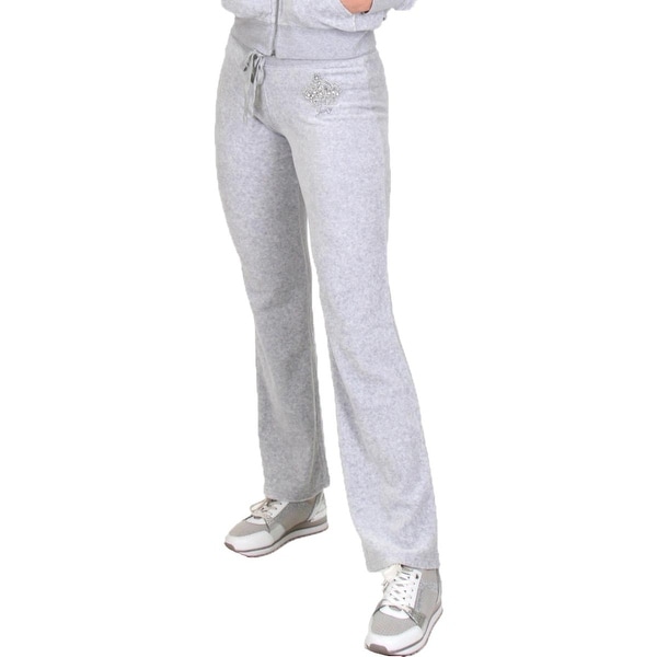 juicy couture grey velour pants