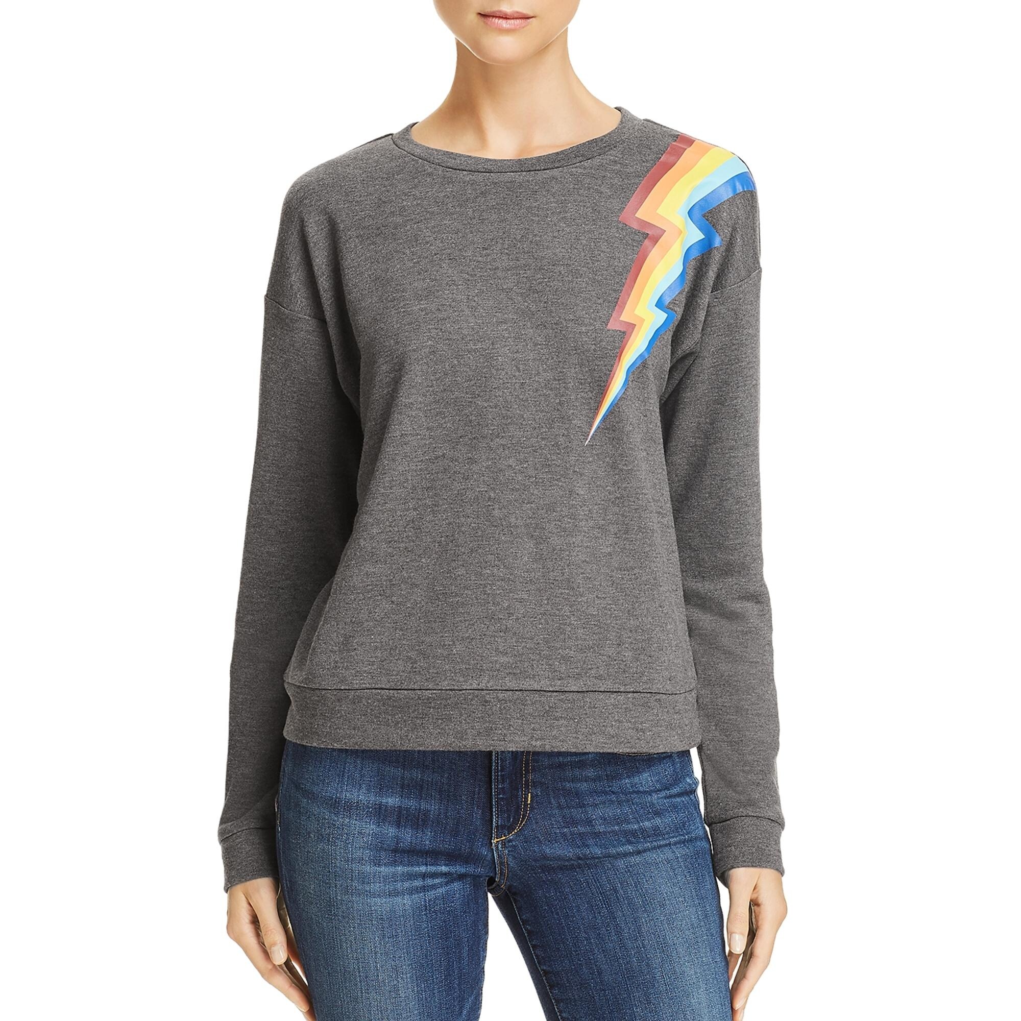 honey crew neck pullover sweatshirt