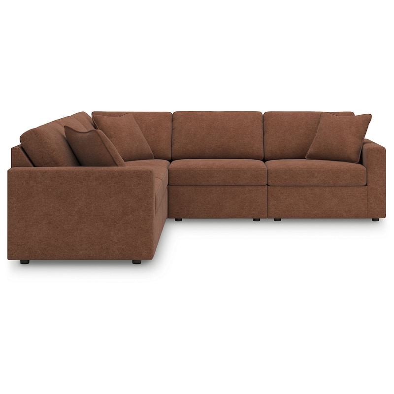 Signature Design by Ashley Modmax 5-Piece Sectional - 107"W x 107"D x 36"H