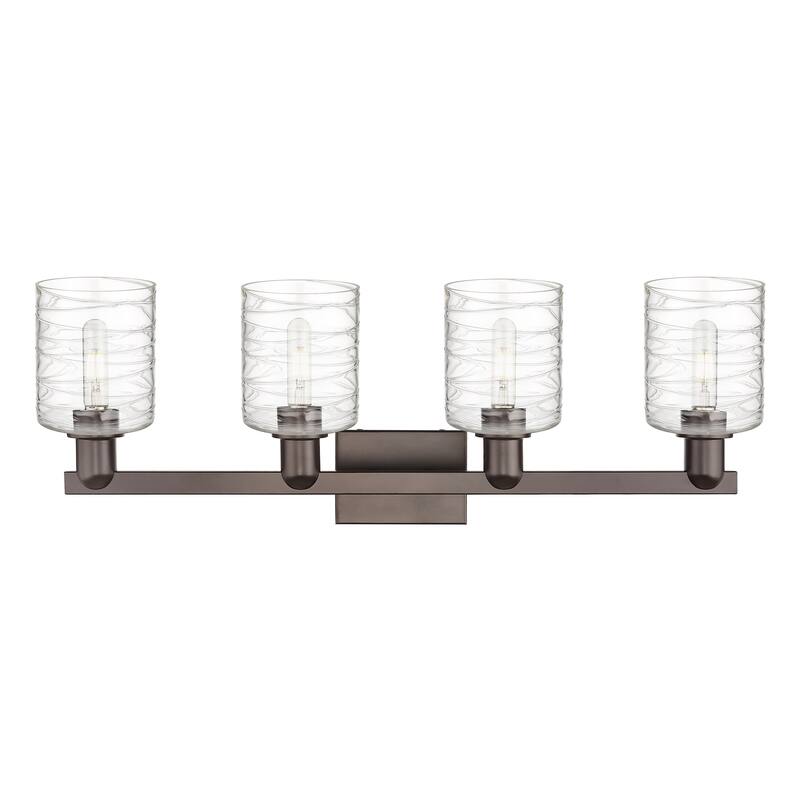 Innovations Lighting Endless Possibilities Arcadia - Cobbleskill - 4 Light 32" Bath Vanity Light