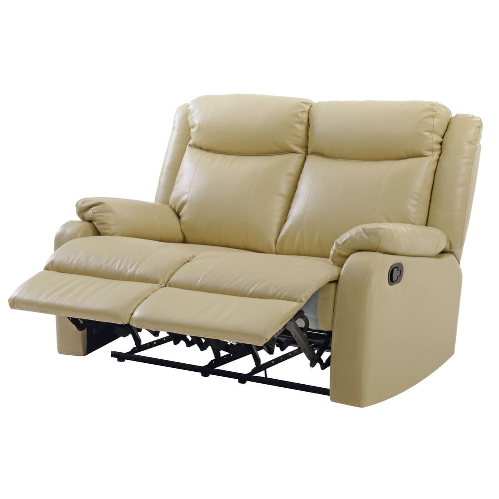 Ward Faux Leather Double Reclining Loveseat