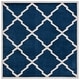 preview thumbnail 115 of 127, SAFAVIEH Amherst Irma Modern Rug 7' Square - Navy/Beige - Square