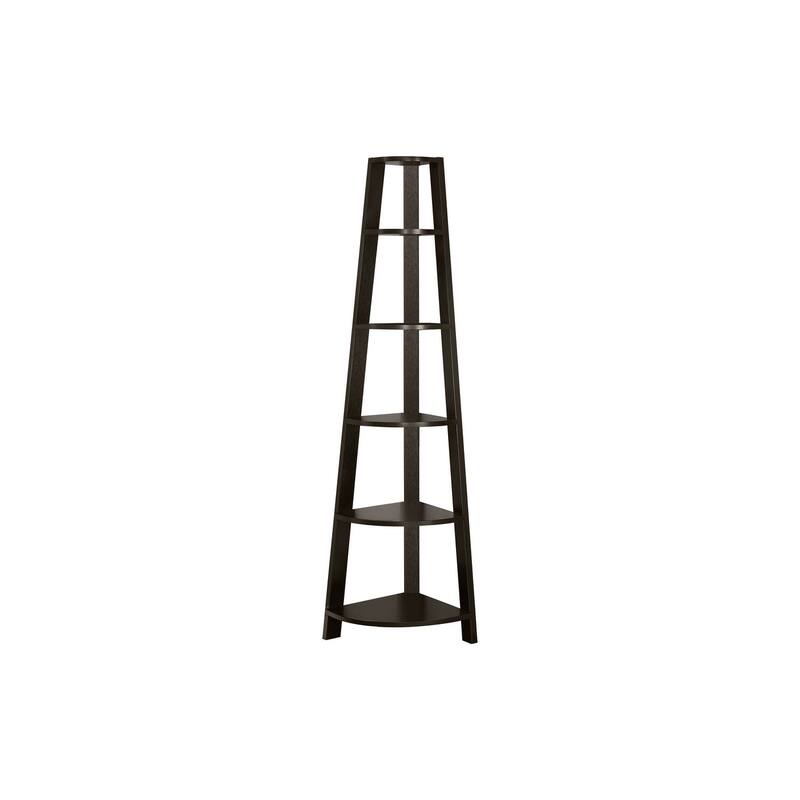 5 Tier Corner Bookshelf