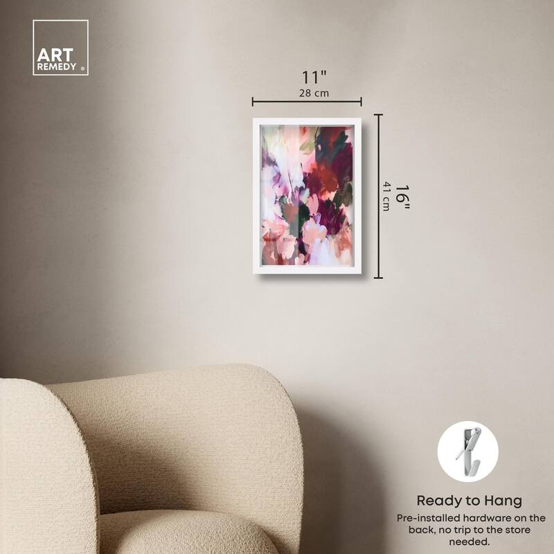 Adelas Garden I Shadowbox by Art Remedy