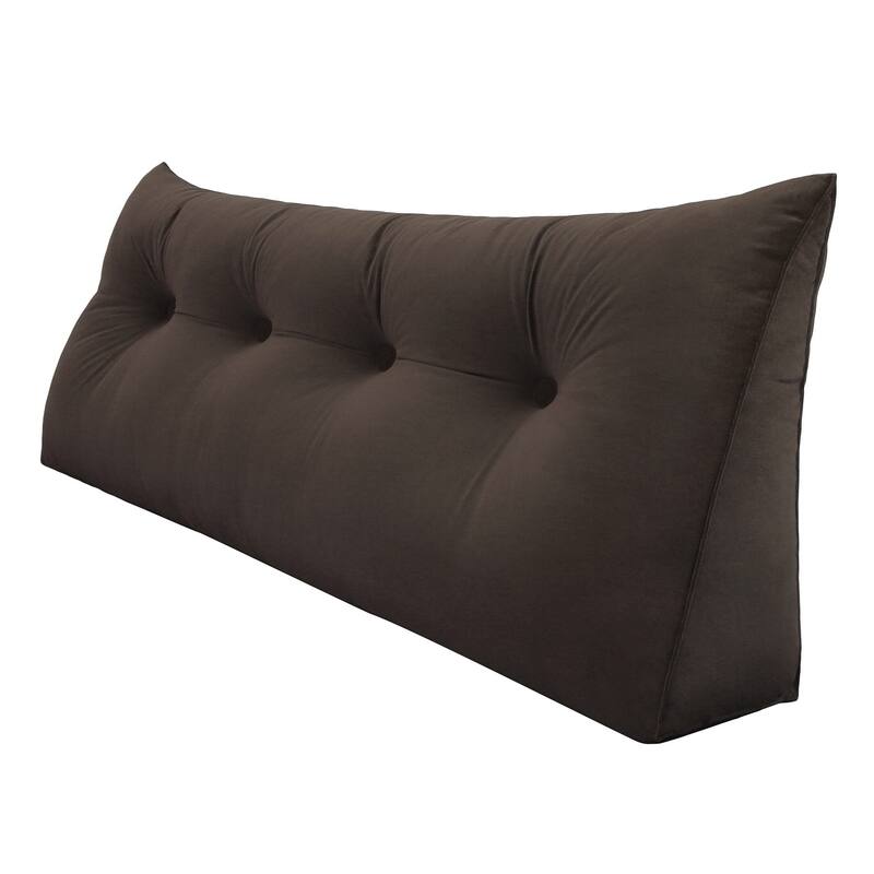 WOWMAX Bed Wedge Bolster Sit Up Reading Pillow Backrest