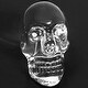 preview thumbnail 8 of 6, Juvale Crystal Skull, Glass Home Decor (2 x 3.4 x 3.4 in)