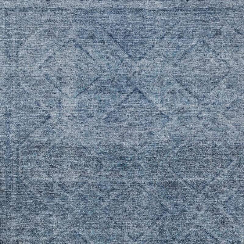 HomeRoots Geometric Transitional Rectangle Outdoor Rug