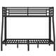 preview thumbnail 3 of 7, Sturdy Metal Twin Over Full Bunk Bed with Underbed Storage, Double Ladder and Safety Guardrails, Noise Free Bed Frame