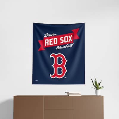 MLB Premium Red Sox Printed Wall Hanging - 34"x40"