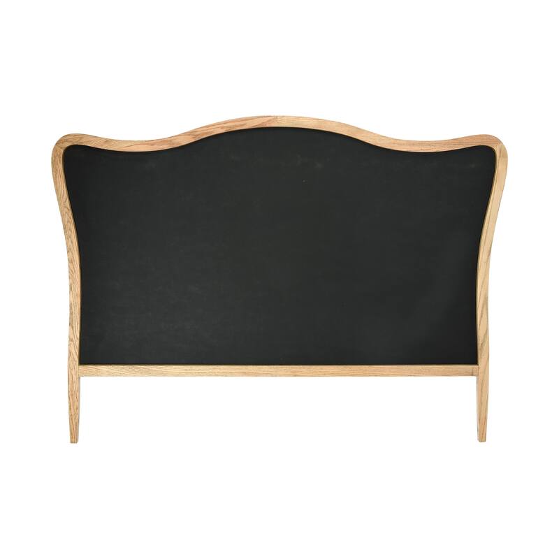 Oak & Linen Headboard