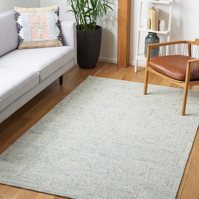 SAFAVIEH Handmade Ikat Jurina Wool Rug