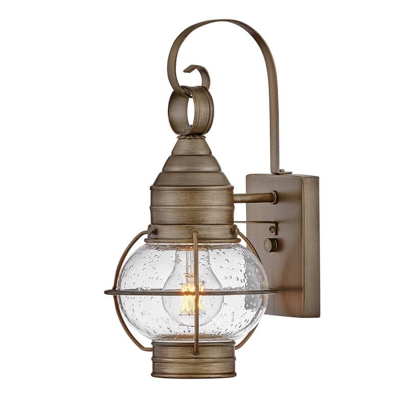 Hinkley Lighting 14" Height 1 Light Lantern Outdoor Wall Sconce with - Burnished Bronze