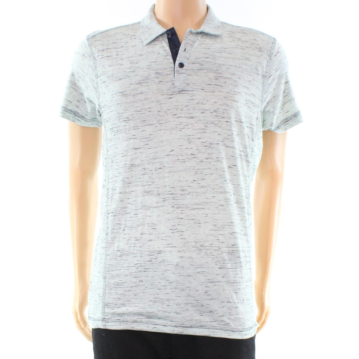 Shop Urban Outfitters New Green Space Dye Mens Size Medium M Polo