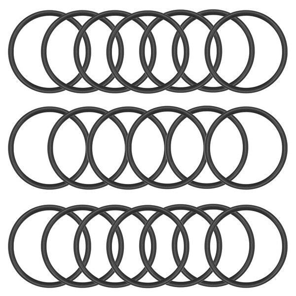 O-Rings Nitrile Rubber Gasket, 35mm Inner Diameter, 42mm OD, 3.5mm Width, 20pcs