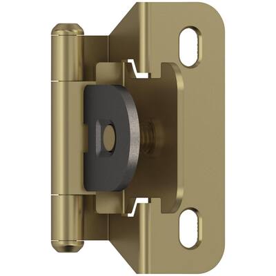 Amerock BP8715 Functional Hardware 1/4" Overlay Wrap Cabinet Door - Golden Champagne