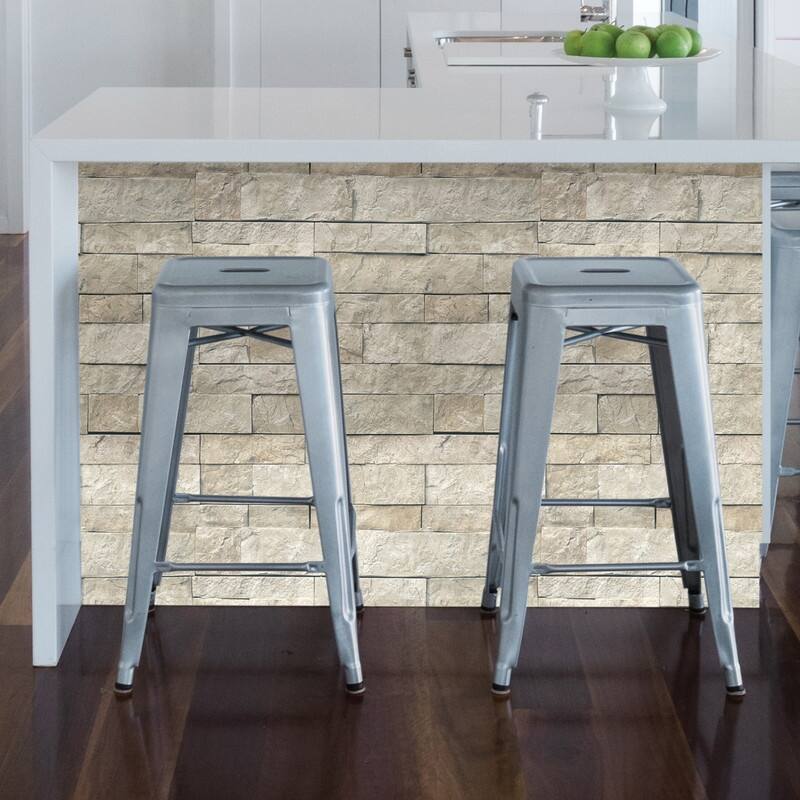 NuWallpaper Landmark Peel & Stick Wallpaper - 216in x 20.5in x 0.025in