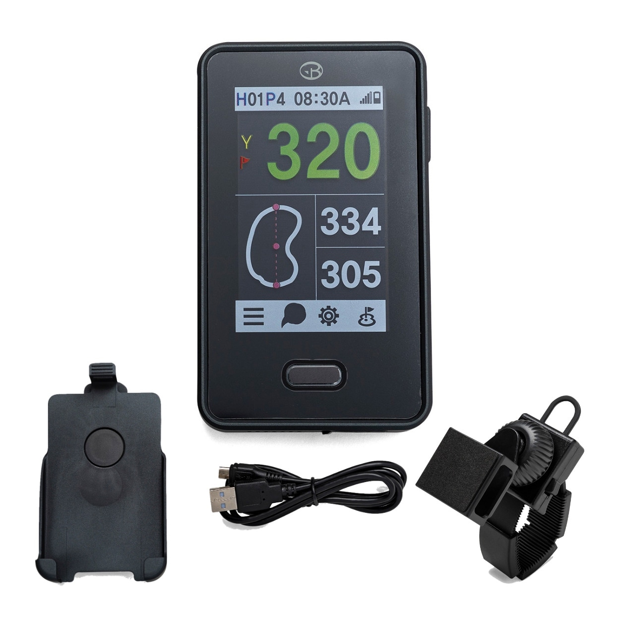 golf cart mounted gps