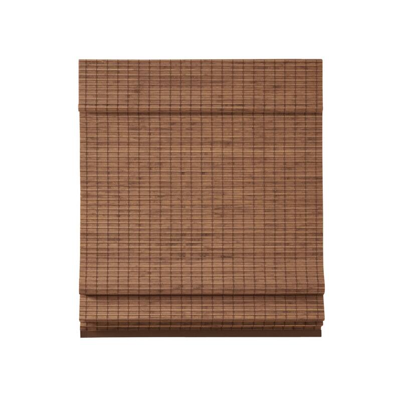 Madison Park Lyndon Bamboo Light Filtering Roman Shade