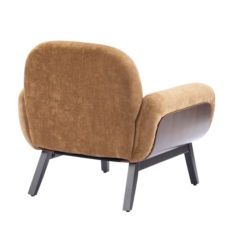 Christopher Knight Home -Daniel Solid Wood And Fabric Armchair