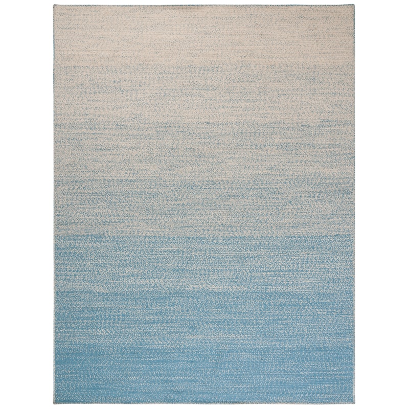 SAFAVIEH Handmade Natural Fiber Sambula Ombre Jute Rug - 8' x 10' - Natural/Light Blue